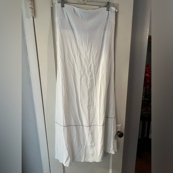 NWT Liviana Conti Midi Strapless Column Maxi Dress 42 - Picture 3 of 13